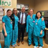 With Nurses