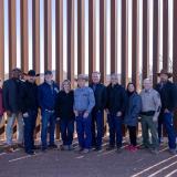 Congressional Delegation at Border