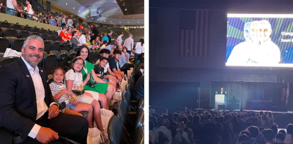 Opening ceremony of the Jewish Community Centers of North Americas Maccabi Games