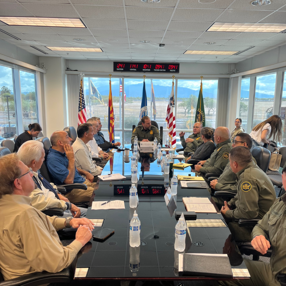Border Partol Tucson HQ Meeting 1