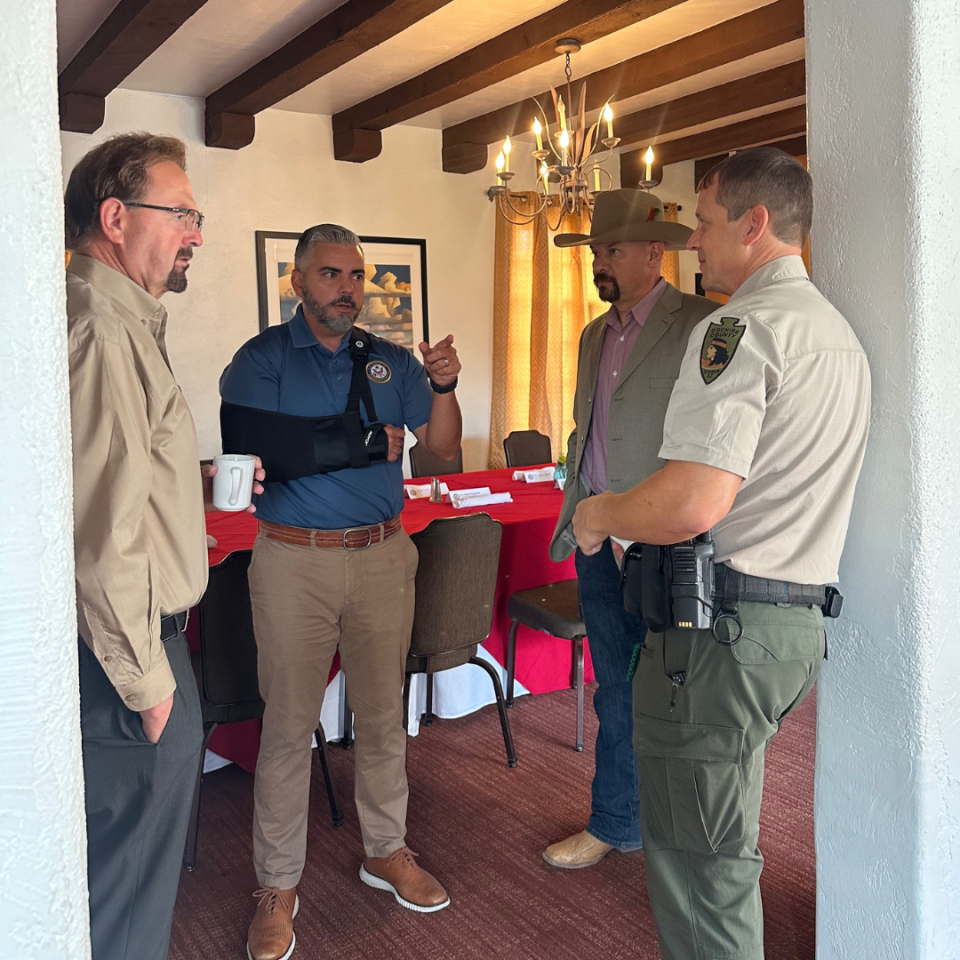 Breakfast briefing with Ranching and Local Law Enforcement 1