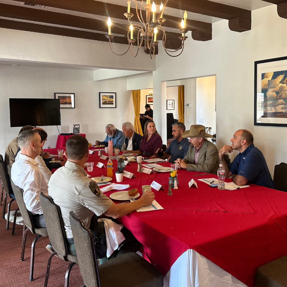Breakfast briefing with Ranching and Local Law Enforcement 3